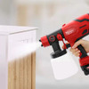 Milwaukee 600W Electric Spray Gun Wall Graffiti Furniture Coloring Atomization Tool 800ML Large Capacity Spray Gun