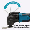 Makita 18V Quick release Oscillating tool Brushless Multi functional tool Renovator Electric trimmer Compatible for MAKITA