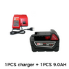 For Milwaukee M18 Battery 18V 12.0Ah 9.0Ah Replacement Lithium Battery for Milwaukee M18 48-11-1815 48-11-1850 2604-22 Battery