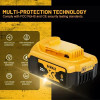 20V 5Ah 6AhBattery Compatible DeWalt power Tools DCF887 DCG405 DCD791 DCF922 20V Lithium Battery Replacement