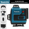Makita 16 Lines Laser Level 4D High-Precision Green Line Self Leveling Portable 360 Green Beam Horizontal Vertical Laser Level