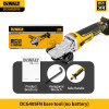 DEWALT Brushless Angle Grinder DCG405FN 125mm Portable Wireless Impact Polisher 9000 RPM Cordless Cutting Machine 20V Power Tool