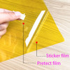 7.8"x11.8" Multi-Colour Decorative Glass Film PET UV-Prevention Drop-Shipping Transparent For Home Office Store Window Tint-Film