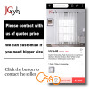 Modern White Sheer Tulle Curtains for Living Room Hall Bedroom Window Sheer Curtain Home Decor Custom Size Floral Door Drapes