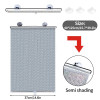 1/2Pcs Universal Roller Blinds Suction Cup Sunshade Blackout Curtain UV Protection Retractable Sunshade Roller Car Sunshade