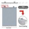 1/2Pcs Universal Roller Blinds Suction Cup Sunshade Blackout Curtain UV Protection Retractable Sunshade Roller Car Sunshade