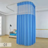 Hospital Medical Curtain Salon SPA Curtain Patient Blind Drapes Privacy Screen For Hospital Clinic Lab Cubicle Curtain Divider
