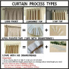 NAPEARL Purple Wisteria Flowers Printing Curtain Shading Blackout Window Blinds Living Room Bedroom Decor 1PC