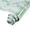 Kitchen Vinyl Marble Self Adhesive Wallpaper DIY Heatproof Waterproof Contact Continuous Wall covering Wall Stickers Wall Decor