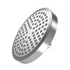 6" High Pressure Rain Shower Head Luxury Modern Chrome Bathroom Rainfall Shower Head Black Silvery Angle Adjustable Showerhead