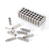 50Pcs High Pressure Misting Nozzle with Filter Humidify Cooling Landscaping Watering Fog Sprayer 3/16"Thread Irrigation Supplies