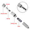50Pcs High Pressure Misting Nozzle with Filter Humidify Cooling Landscaping Watering Fog Sprayer 3/16"Thread Irrigation Supplies