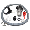 Rain Catcher Rain Barrel Diverter Rainwater Collection System 1 Set 75Mm Flex Hose Durable Sealing Rubber Ring Durable