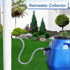 Rain Catcher Rain Barrel Diverter Rainwater Collection System 1 Set 75Mm Flex Hose Durable Sealing Rubber Ring Durable