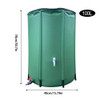 Rain Barrel collapsible Rainwater Harvest water tank garden strong PVC foldable Collection Tank Container with Runoff