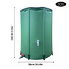Rain Barrel collapsible Rainwater Harvest water tank garden strong PVC foldable Collection Tank Container with Runoff