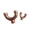 1/4" 3/8" 1/2" 16 19 22 25 28.6 32 35 38 42mm Reducer Y Shaped 3 Way Splitter Copper End Feed Solder Fitting Air Conditioner