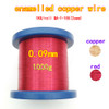 1kg/roll Enameled Copper Wire 0.04mm 0.2mm 0.3mm 1.5mm Magnet Wire Magnetic Coil Winding For Electromagnet Motor inductance DIY