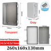IP66 Electrical Plastic Enclosure ABS Power Junction Box Outdoor Waterproof Distribution Box for Electric Instrument Project