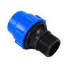 1/2" 3/4"1"1.2"1.5" Male Thread To 20/25/32/40/50mm PE Pipe Straight Connector Irrigation System PE PVC Tube Conversion Coupling