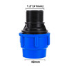 1/2" 3/4"1"1.2"1.5" Male Thread To 20/25/32/40/50mm PE Pipe Straight Connector Irrigation System PE PVC Tube Conversion Coupling