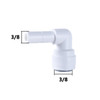 90 Degree Elbow RO Water Fitting 15 Types Male Female Thread 1/4 3/8 POM Hose PE Pipe Connector Filter Reverse Osmosis Parts