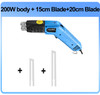 Air Cool Hot Knife Foam Cutter Tool Machine Slotting Groove Styrofoam Polystyrene Fabric Rope Cutter Electric Heating Hot Knife