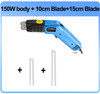 Air Cool Hot Knife Foam Cutter Tool Machine Slotting Groove Styrofoam Polystyrene Fabric Rope Cutter Electric Heating Hot Knife