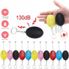 Self Defense Alarm 120dB Egg Shape Girl Women Security Protect Alert Personal Safety Scream Loud Keychain Emergency Alarm