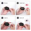 Self Defense Alarm 120dB Egg Shape Girl Women Security Protect Alert Personal Safety Scream Loud Keychain Emergency Alarm