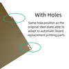 PEI for Swapmod Bambu Lab A1 Mini PEI Sheet Double Sided Textured 184*184mm PEI Sheet PEI Build Plate 3D Printer