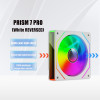 OEM PRISM 7 PRO Computer Chassis Fan 12cm ARGB 4 Pin PWM Quiet Cooling Fan 12V Large Air Volume 56.8CFM/600-1500RPM