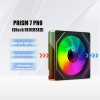 OEM PRISM 7 PRO Computer Chassis Fan 12cm ARGB 4 Pin PWM Quiet Cooling Fan 12V Large Air Volume 56.8CFM/600-1500RPM