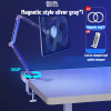 Dktop Magnetic Tablet Phone Stand Magnetic Phone Adjustable Boom Arm Stand Suitable for iPad Lazy Folding Aluminum Alloy holders