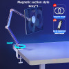 Dktop Magnetic Tablet Phone Stand Magnetic Phone Adjustable Boom Arm Stand Suitable for iPad Lazy Folding Aluminum Alloy holders