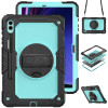 For Samsung Galaxy Tab S10 S9 S8 Ultra 14.6 S7 Plus FE 13.1 12.4 11 Inch A8 10.5 X200 S6 Lite Case Kids Stand Tablet Cover Strap