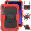 For Samsung Galaxy Tab S10 S9 S8 Ultra 14.6 S7 Plus FE 13.1 12.4 11 Inch A8 10.5 X200 S6 Lite Case Kids Stand Tablet Cover Strap