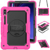 For Samsung Galaxy Tab S10 S9 S8 Ultra 14.6 S7 Plus FE 13.1 12.4 11 Inch A8 10.5 X200 S6 Lite Case Kids Stand Tablet Cover Strap