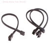 1Pcs 4pin Fan Splitter Cable, 1 to 1/2/3/4 PC CPU Fan Splitter, Power Extension Accessories