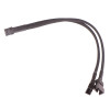 1Pcs 4pin Fan Splitter Cable, 1 to 1/2/3/4 PC CPU Fan Splitter, Power Extension Accessories