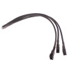 1Pcs 4pin Fan Splitter Cable, 1 to 1/2/3/4 PC CPU Fan Splitter, Power Extension Accessories
