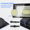 Outdoor Solar Lamps LED Lights Garden Lighting Floodlight IP67 Waterproof Stairs Wall Solar Light Dimming remote Control 3 model
