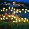 8pcs Outdoor Lights Solar Lawn Lamp Garden Lamp LED Wind-driven Firefly Ground Plug Lamp for Garden Lawn Landscape Holiday Light