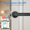 RYNX Tuya Smart Fingerprint Lock Financial level Electronic Indoor Lock Password/Key/Tuya APP/Bluetooth Unlock Bathroom Bedroom