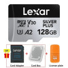 Lexar Silver Plus Drone-Specific Micro SD Card SDXC A2 4K V30 U3 64GB 128GB 256GB 1TB Read 205MB/s TF Memory Cards for DJI UAV