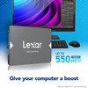 Lexar SSD 256GB SSD 512GB 1TB 2TB 2.5'' SATA Solid State Disk SATAIII Internal Solid State Drive For laptop Desktop Computer