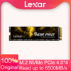 Lexar SSD THOR Pro 1TB NVMe M.2 2280 Gen4x4 PCIe Internal Solid State Drive Reading up to 6500Mb/s 2TB original Hard Disk for PC