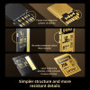 Lexar ARMOR GOLD SD Card World's First Stainless Steel Metal Card Camera 6K UHS-II V60 128GB 256GB Memory Card for Camera