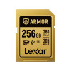 Lexar ARMOR GOLD SD Card World's First Stainless Steel Metal Card Camera 6K UHS-II V60 128GB 256GB Memory Card for Camera