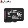 Kingston Canvas Select Plus Micro SD Card 32GB 64GB 128GB 256GB 512GB Memory Card C10 A1 Flash Card Up to 100MB/s read TF Card
